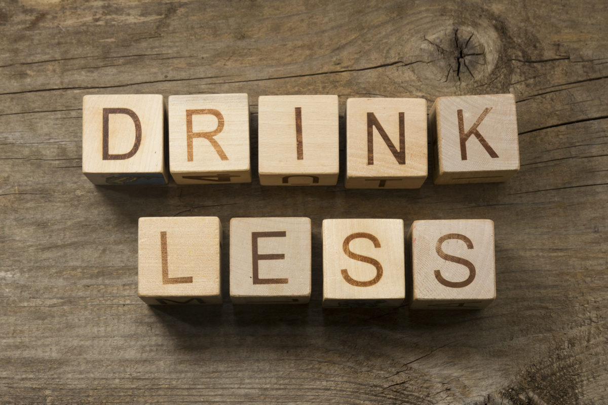 drink less alcohol